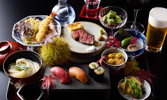 〈松お座敷御膳／¥28,000〉