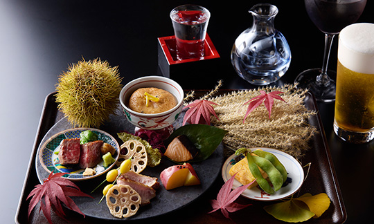 〈竹お座敷御膳／¥22,000〉