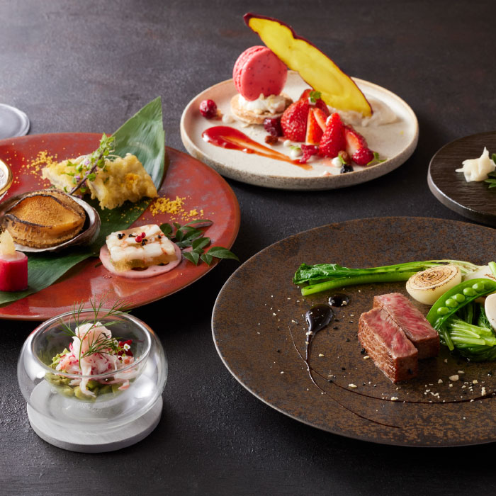 お食事を楽しむ